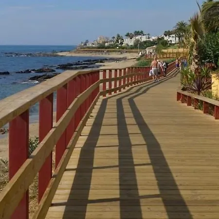 公寓 Beachfront Lubina Sol 1 Spanish Rental *
